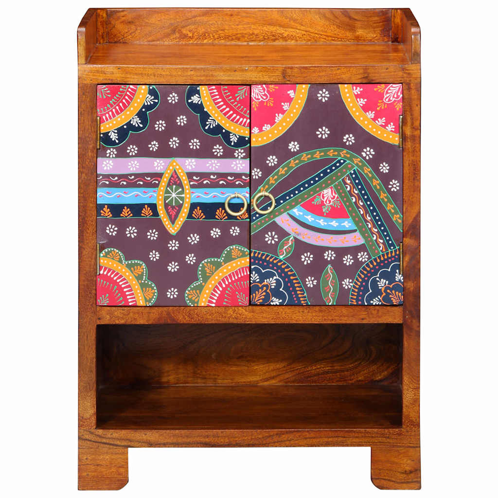 Ormar za cipele Smeđa 55 x 35 x 75 cm Čvrsto drvo akacije