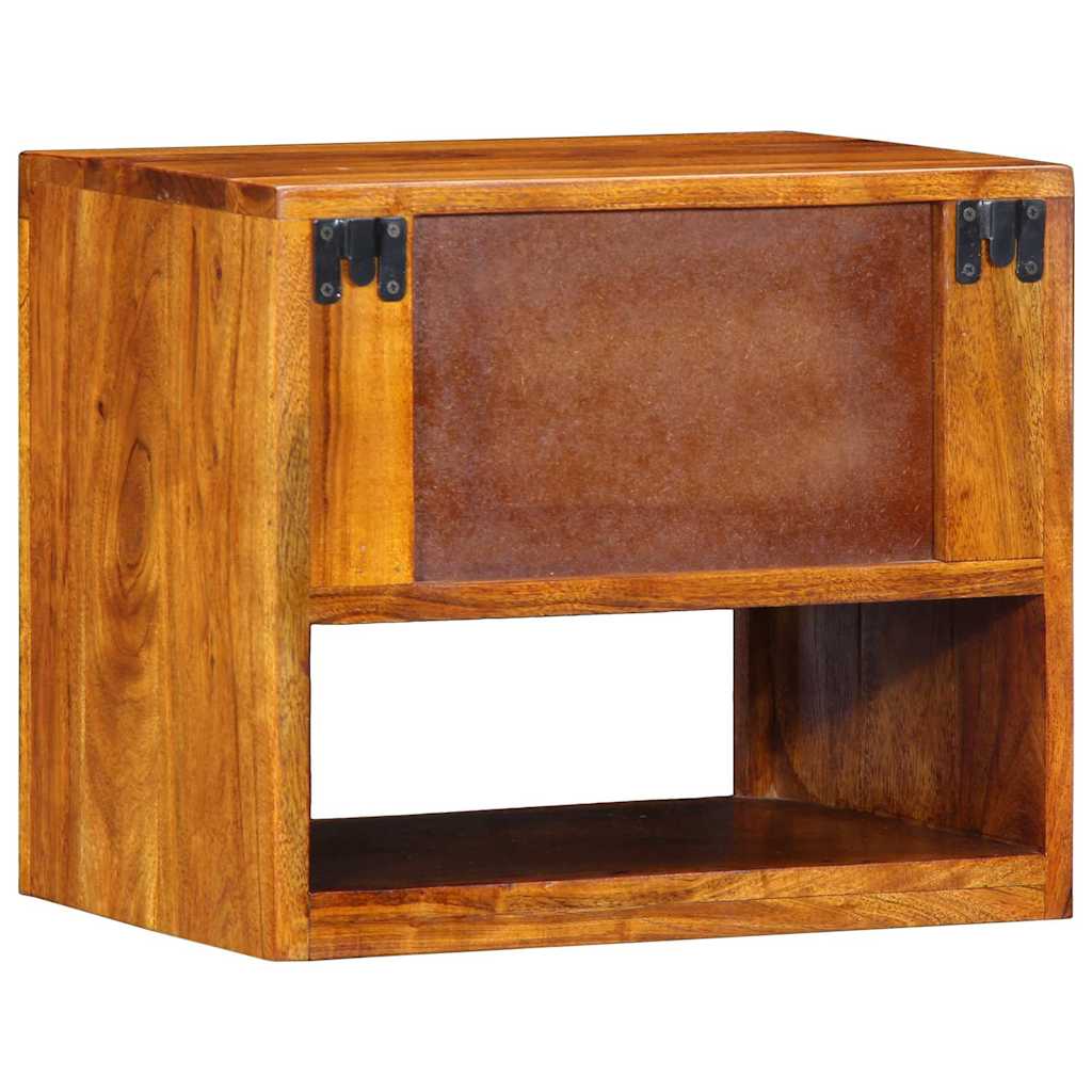 Noćni ormar Smeđa 40 x 35 x 35 cm Čvrsto drvo akacije