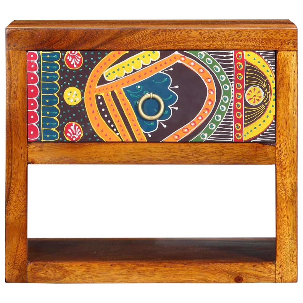 Noćni ormar Smeđa 40 x 35 x 35 cm Čvrsto drvo akacije
