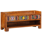 Klupa za cipele s ladicama Medeno smeđa 100 x 35 x 45 cm