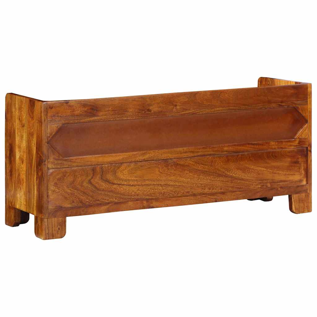 Klupa za cipele s ladicama Medeno smeđa 100 x 35 x 45 cm