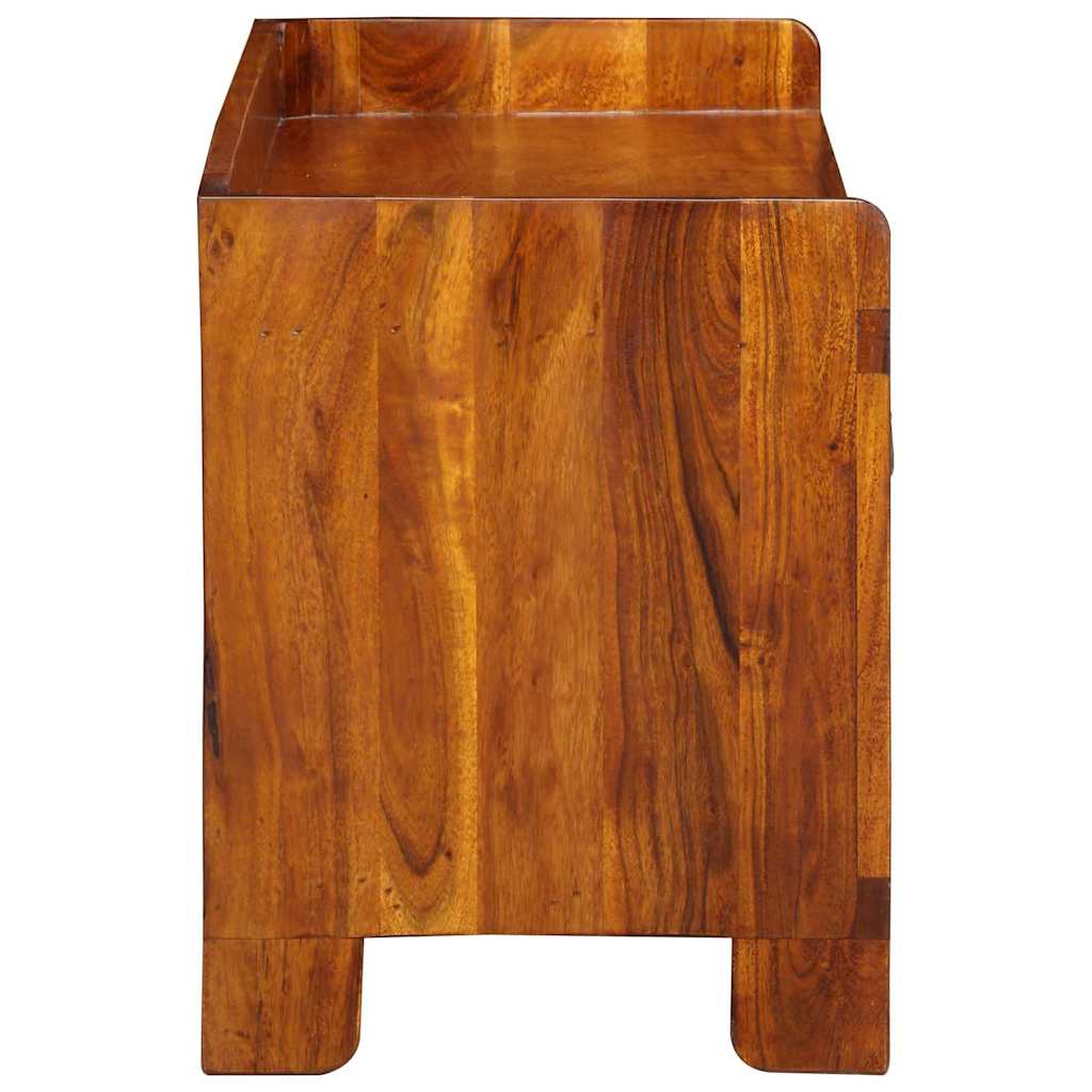 Klupa za cipele s ladicama Medeno smeđa 100 x 35 x 45 cm