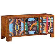 Klupa za cipele s pohranom Medeno smeđa 100 x 35 x 45 cm