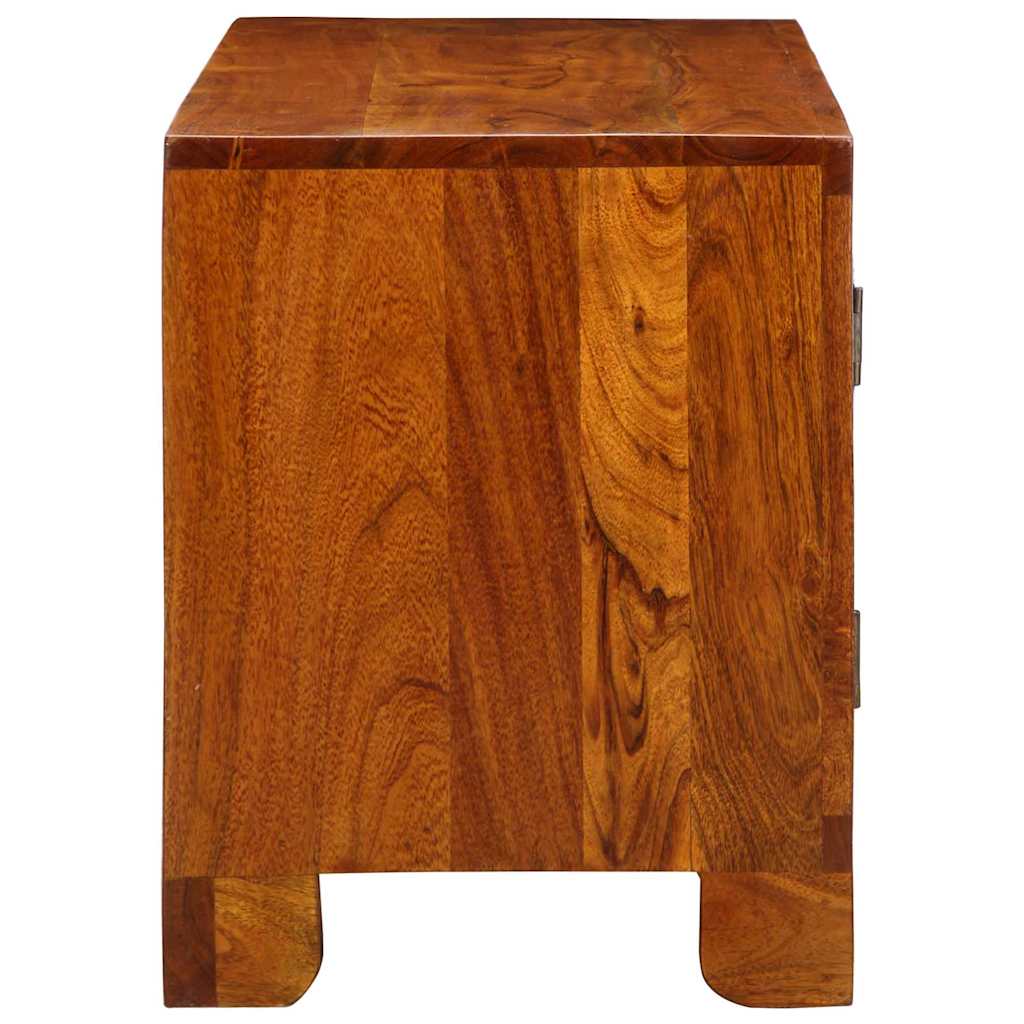 Klupa za cipele s pohranom Medeno smeđa 100 x 35 x 45 cm