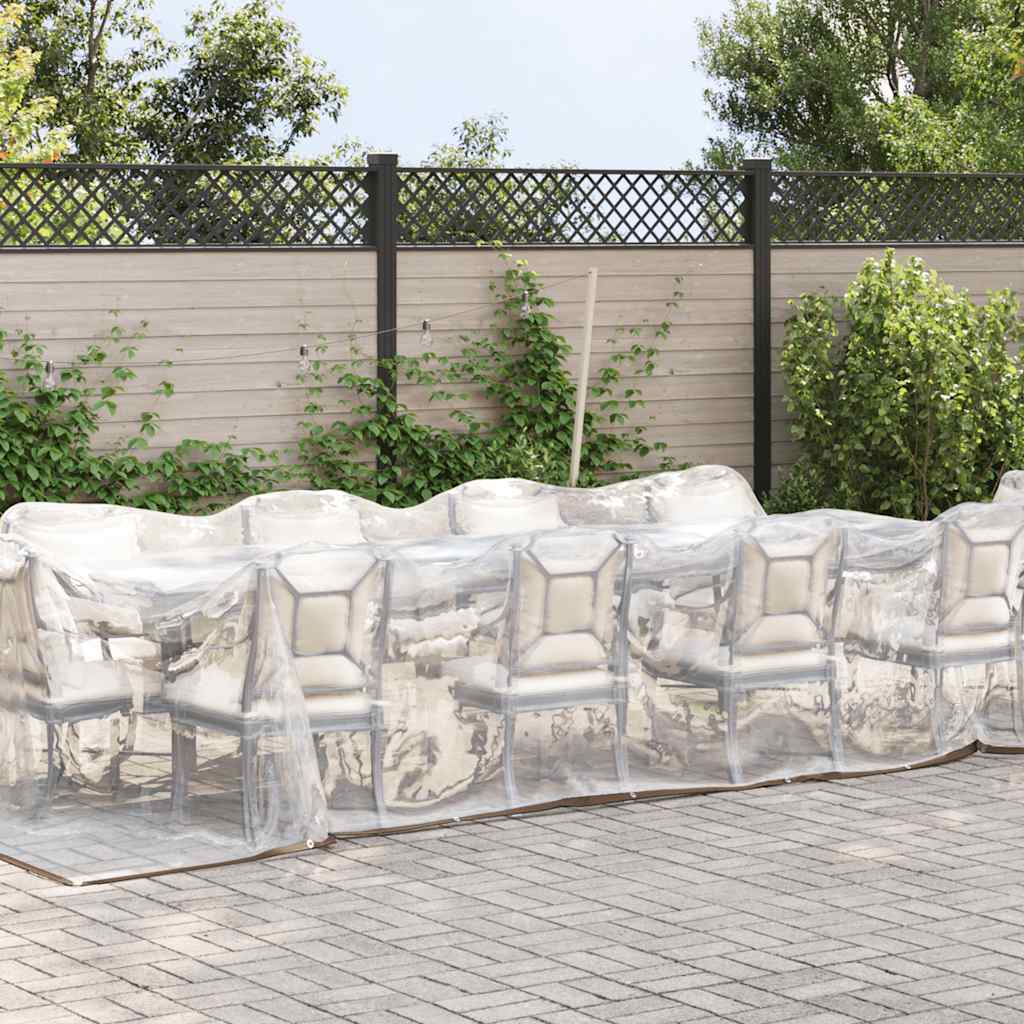 Prozirna cerada s ušicama 3x12 m polietilen