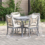 Prozirna cerada s ušicama za vezice 2x2 m PVC