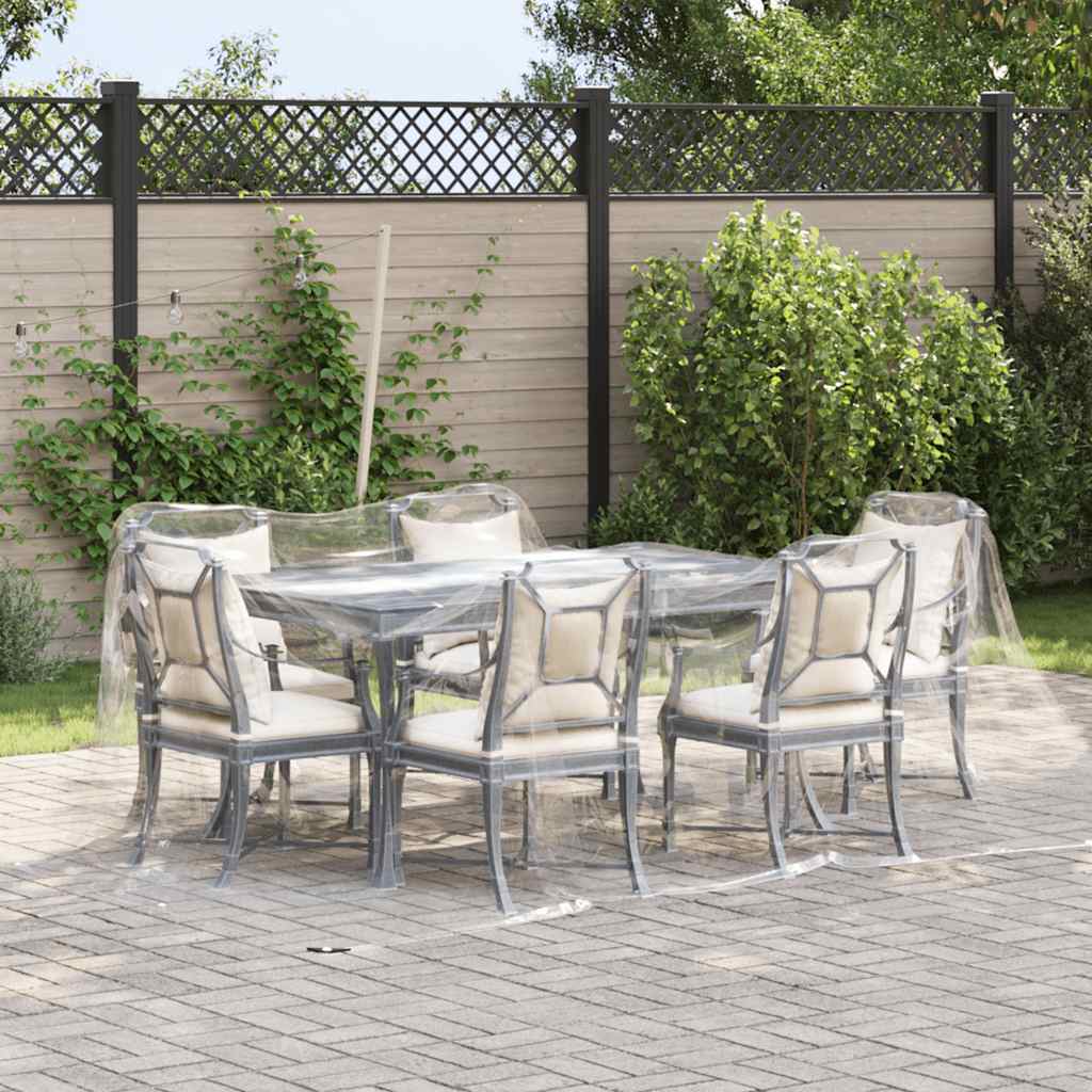 Prozirna cerada s ušicama za vezice 3x4 m PVC