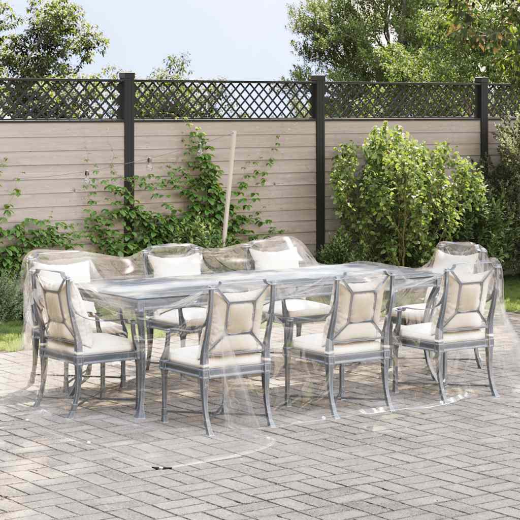 Prozirna cerada s ušicama 4x4 m PVC
