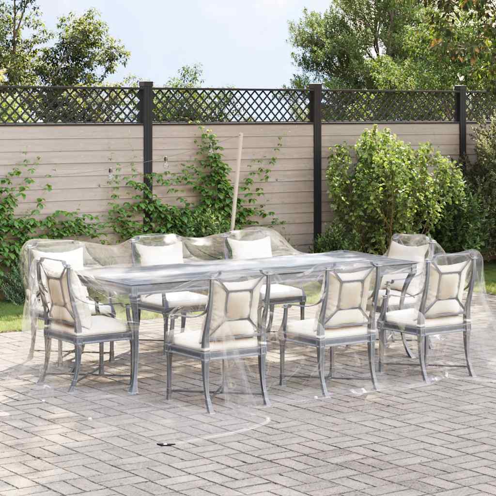 Prozirna cerada s ušicama 5x6 m PVC