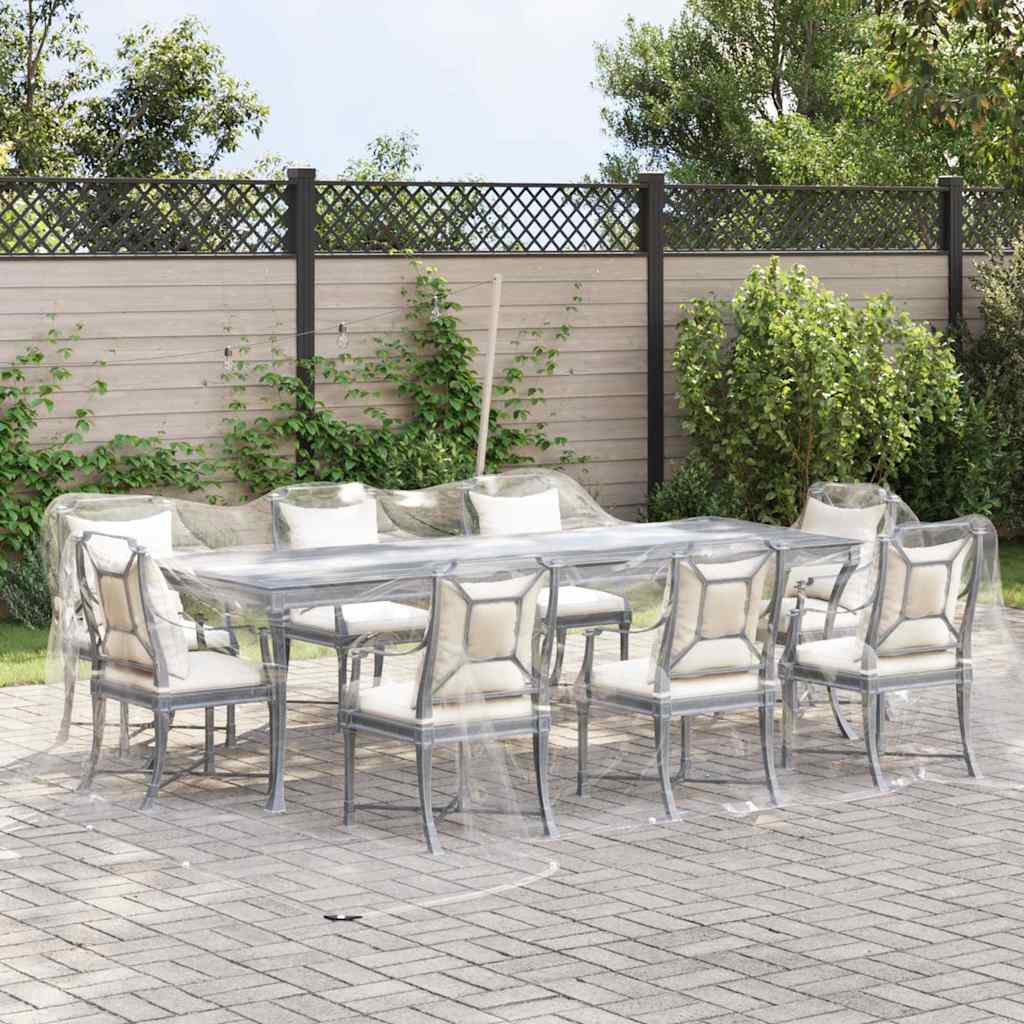 Prozirna cerada s ušicama 6x6 m PVC