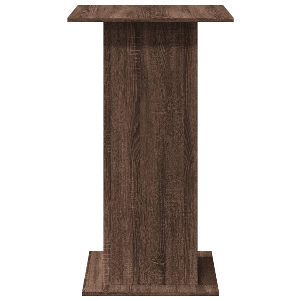 Barski stol s prostorom smeđa boja hrasta 60x60x102 cm drveni