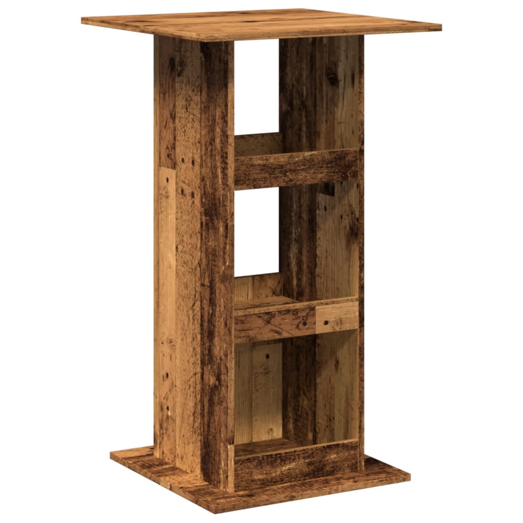 Barski stol s prostorom boja drva 60x60x102cm konstruirano drvo