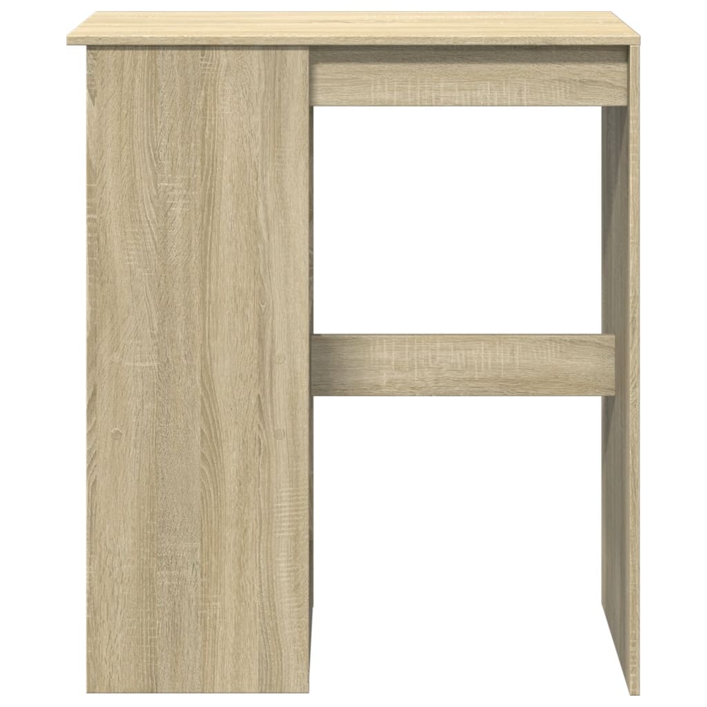 Barski stol s držačima boja hrasta 90x47,5x103,5 cm drveni