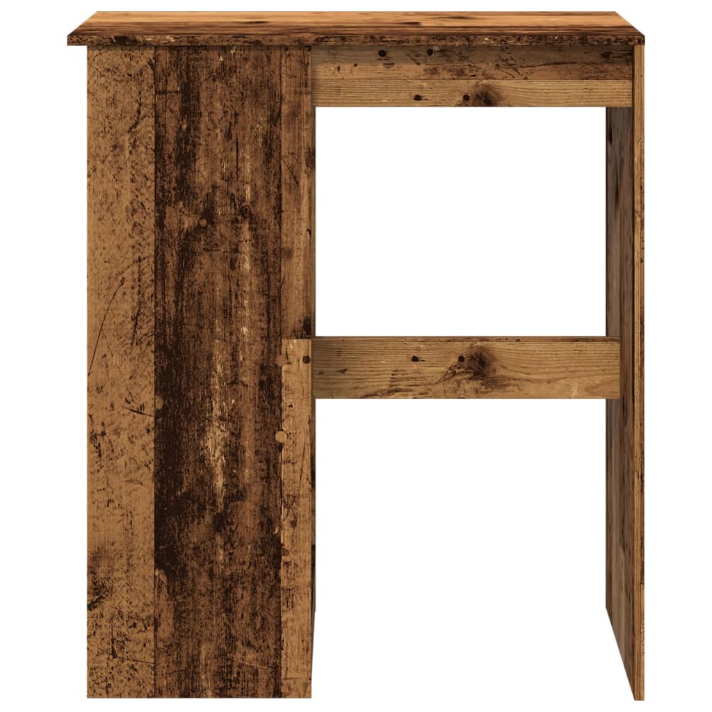Barski stol s držačima boja staro drvo 90x47,5x103,5 cm drveni