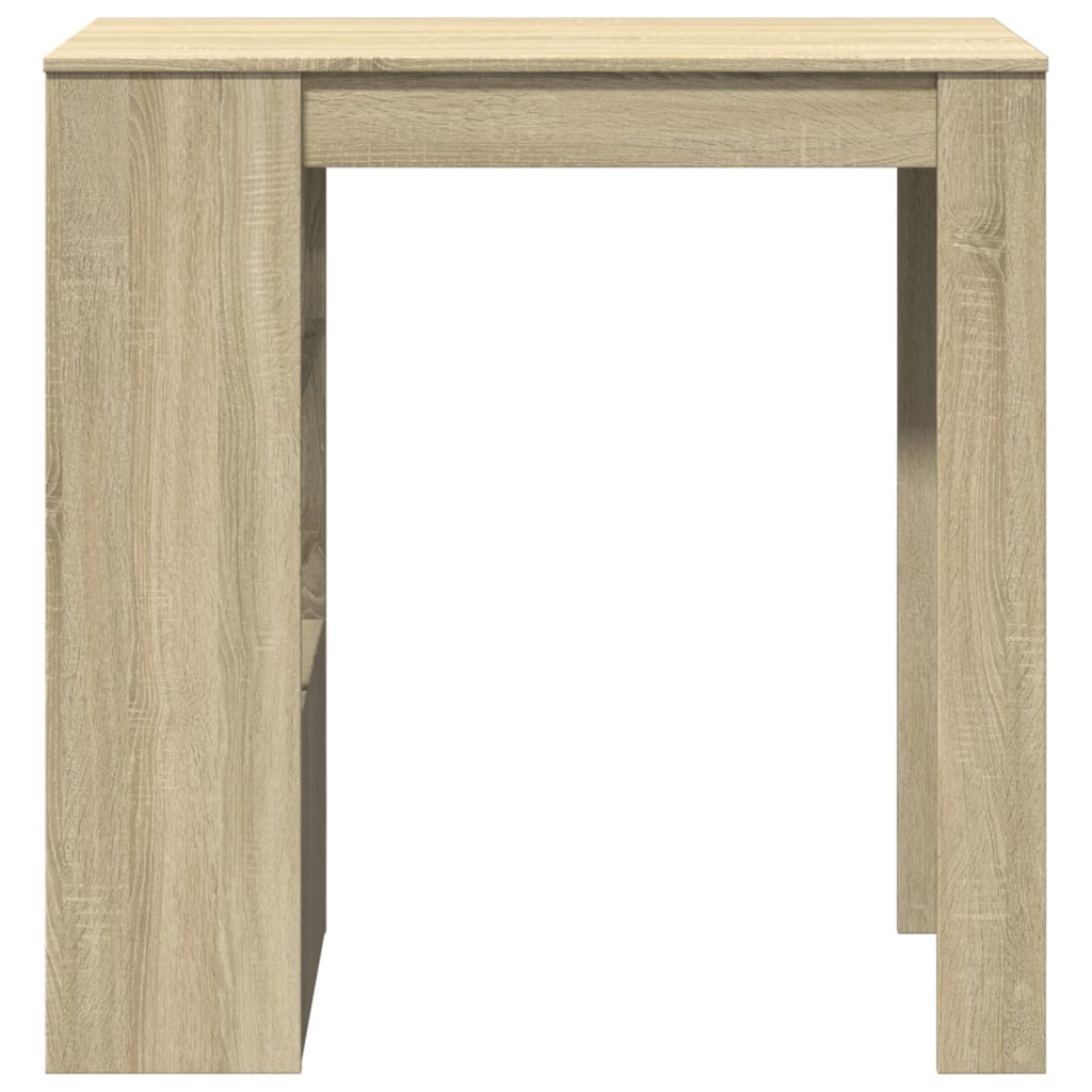 Barski stol s stalcima boja hrasta 102 x 50 x 103,5 cm drveni