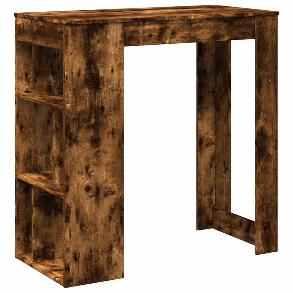 Barski stol s stalcima boja hrasta 102 x 50 x 103,5 cm drveni