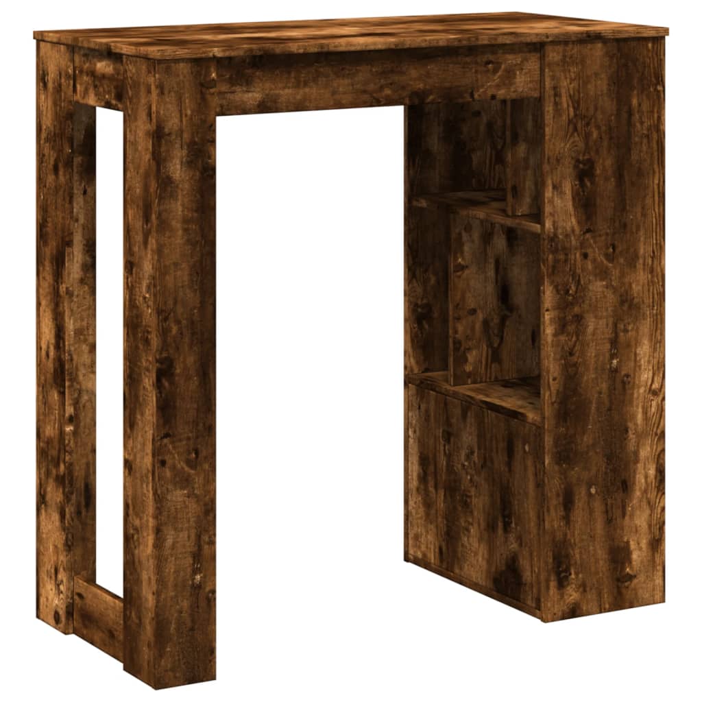 Barski stol s stalcima boja hrasta 102 x 50 x 103,5 cm drveni