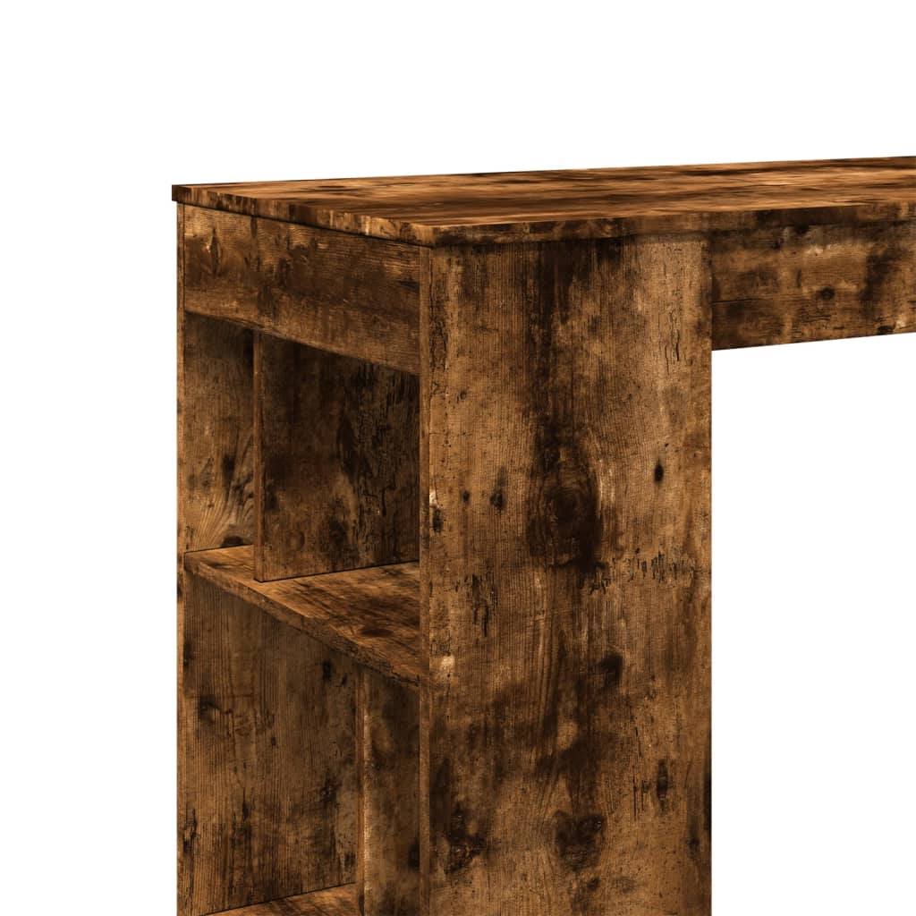 Barski stol s stalcima boja hrasta 102 x 50 x 103,5 cm drveni