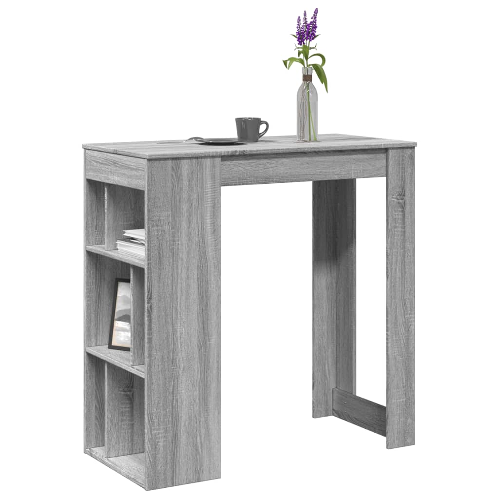 Barski stol s stalcima boja hrasta sonome 102x50x103,5cm drveni