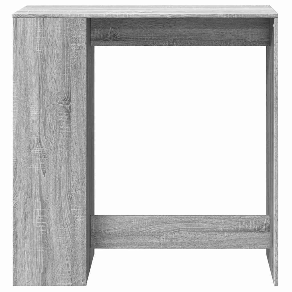 Barski stol s držačima boja hrasta 101x40x103,5 cm drveni