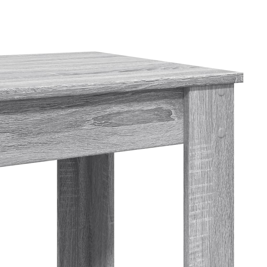 Barski stol siva boja hrasta 51x50x103,5 cm konstruirano drvo
