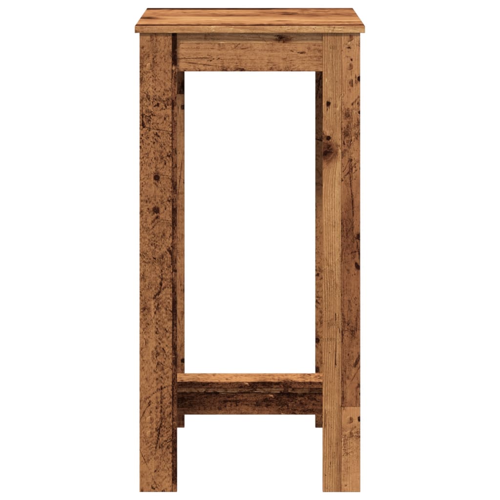 Barski stol boja staro drvo 51x50x103,5cm od konstruiranog drva