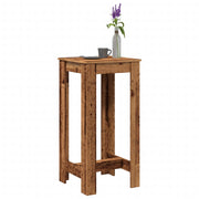 Barski stol boja staro drvo 51x50x103,5cm od konstruiranog drva