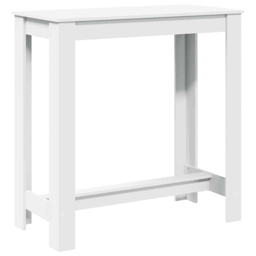 Barski stol bijeli 102 x 50 x 103,5 cm konstruirano drvo