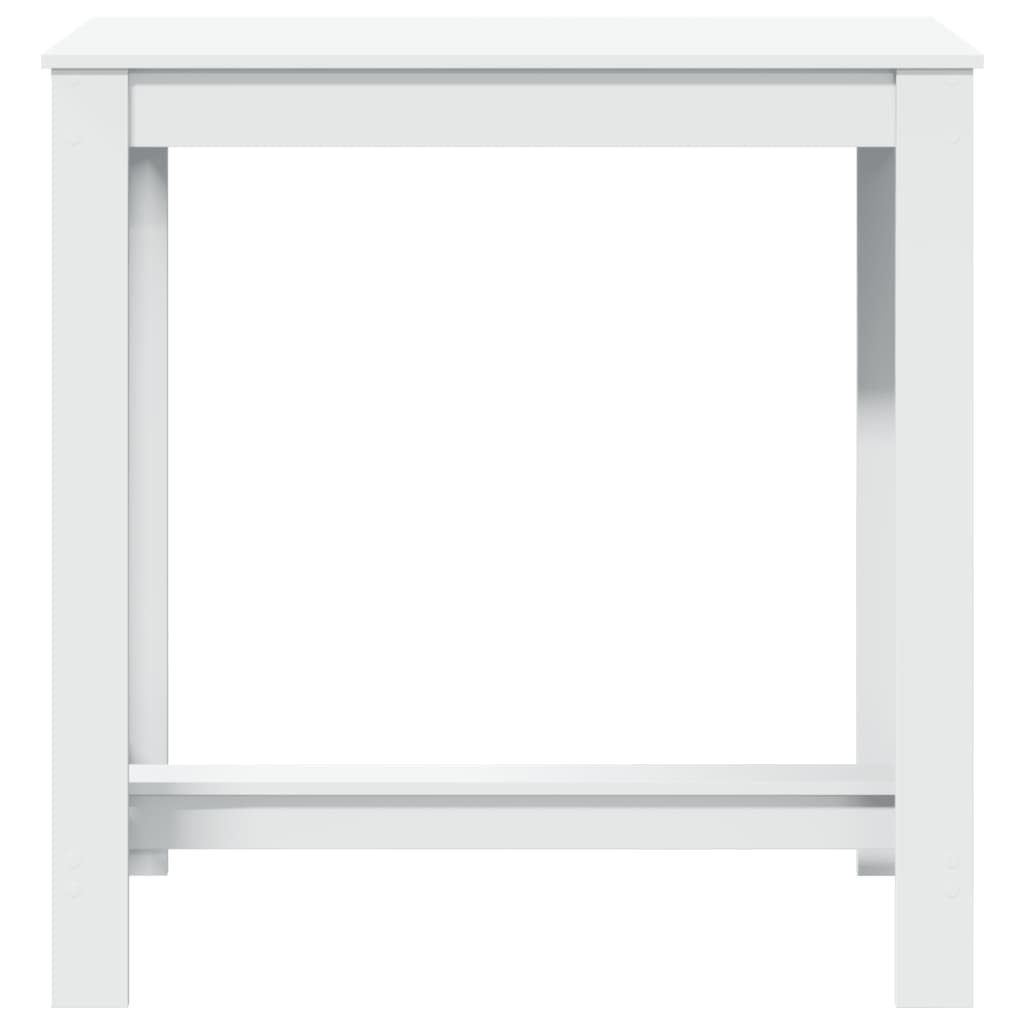 Barski stol bijeli 102 x 50 x 103,5 cm konstruirano drvo