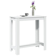 Barski stol bijeli 102 x 50 x 103,5 cm konstruirano drvo