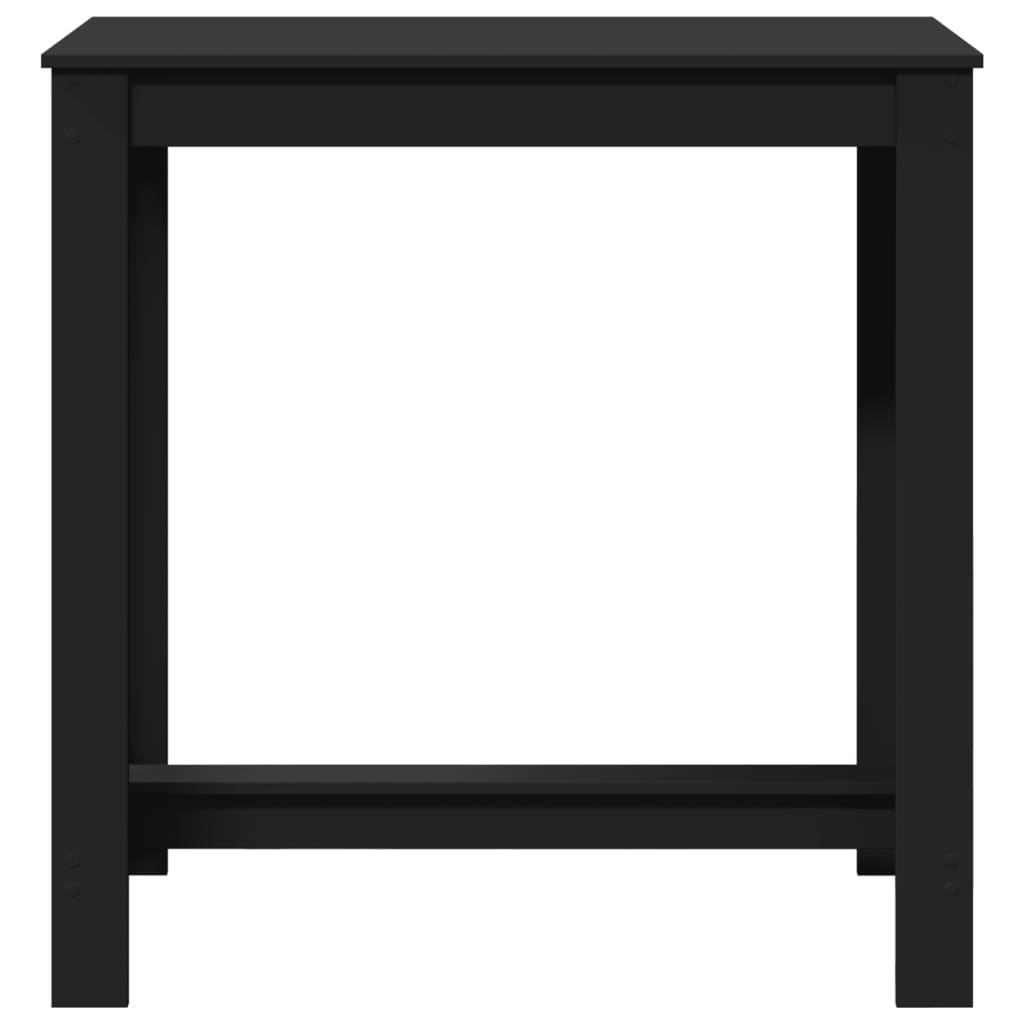 Barski stol crni 102 x 50 x 103,5 cm od konstruiranog drva