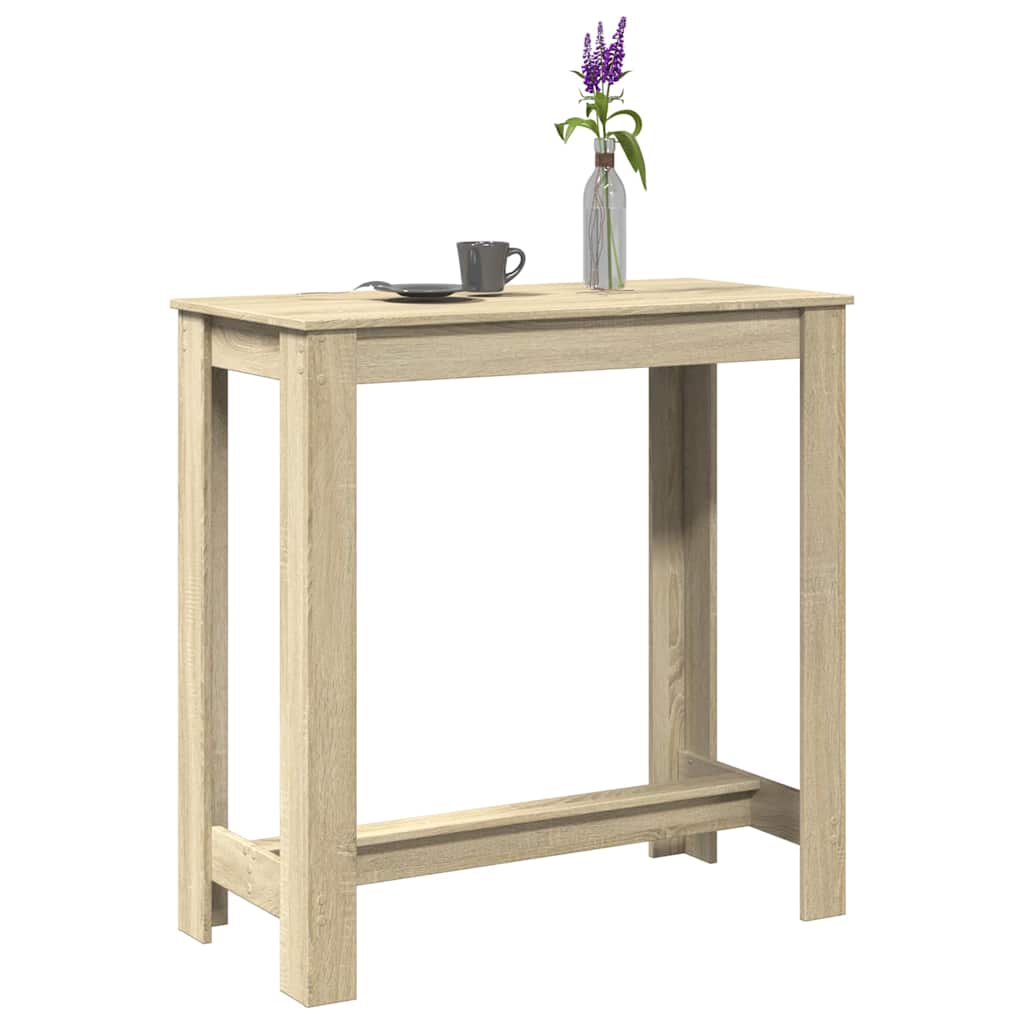 Barski stol boja hrasta 102 x 50 x 103,5 cm konstruirano drvo