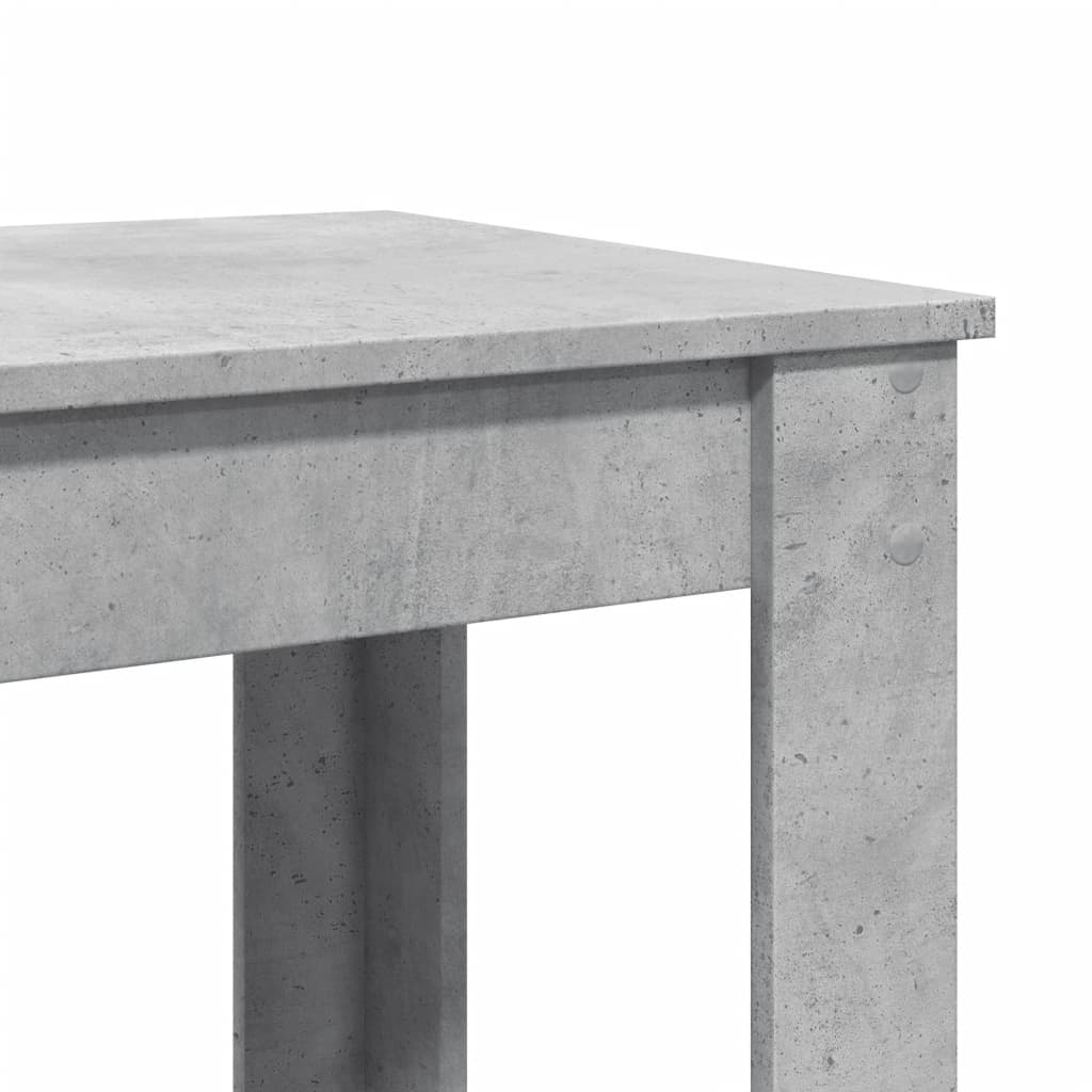 Barski stol boja betona 102 x 50 x 103,5 cm konstruirano drvo