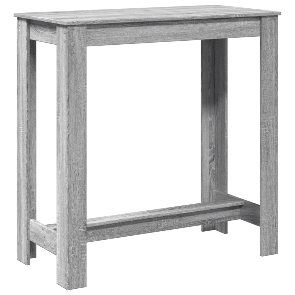 Barski stol sivi 102 x 50 x 103,5 cm od konstruiranog drva