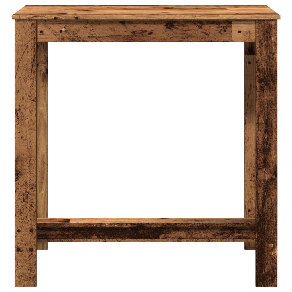 Barski stol boja starog drva 102x50x103,5 cm konstruirano drvo