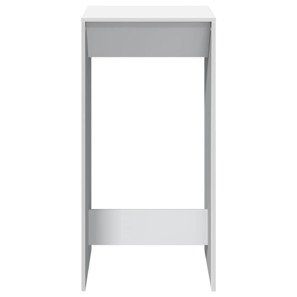 Barski stol bijeli 51 x 50 x 103,5 cm od konstruiranog drva