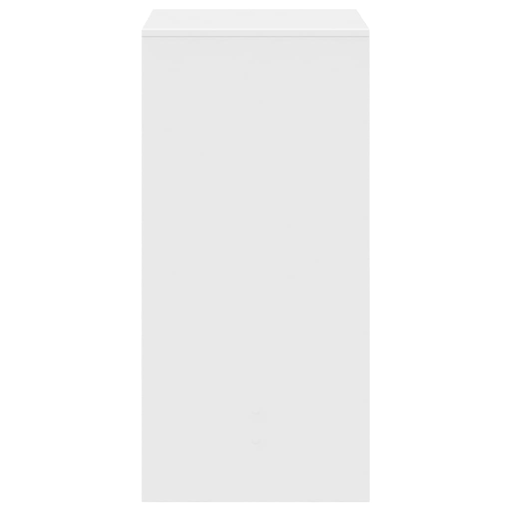 Barski stol bijeli 51 x 50 x 103,5 cm od konstruiranog drva