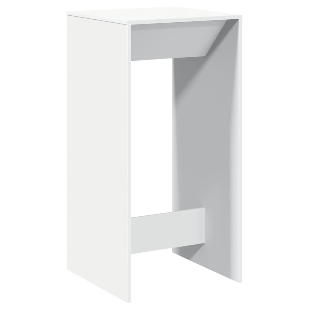 Barski stol bijeli 51 x 50 x 103,5 cm od konstruiranog drva