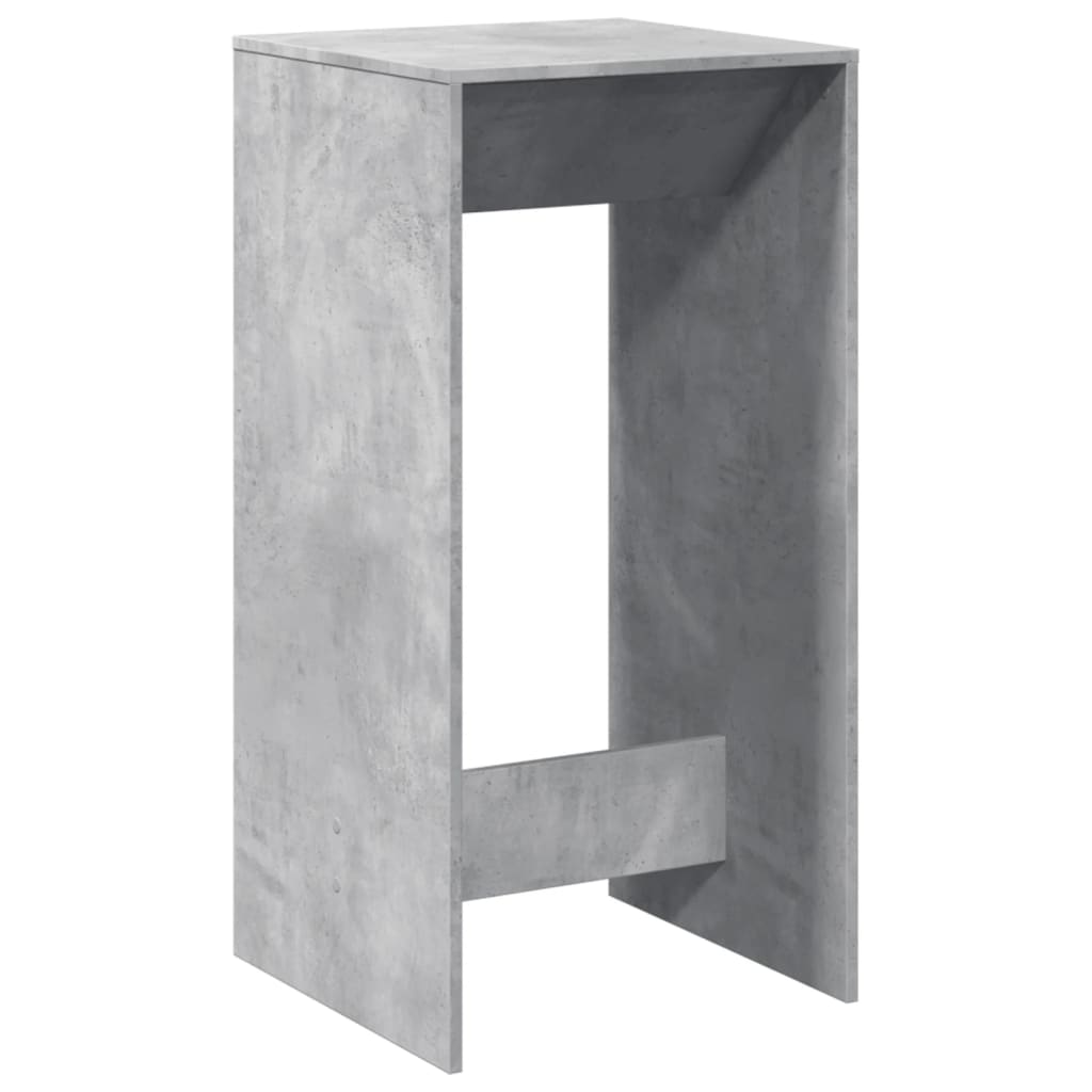 Barski stol boja betona 51 x 50 x 103,5 cm konstruirano drvo