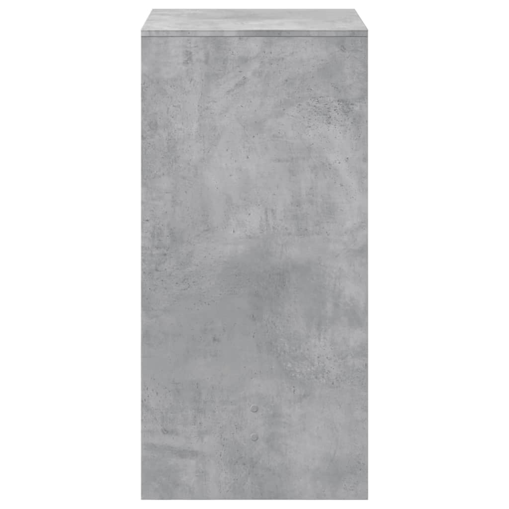 Barski stol boja betona 51 x 50 x 103,5 cm konstruirano drvo