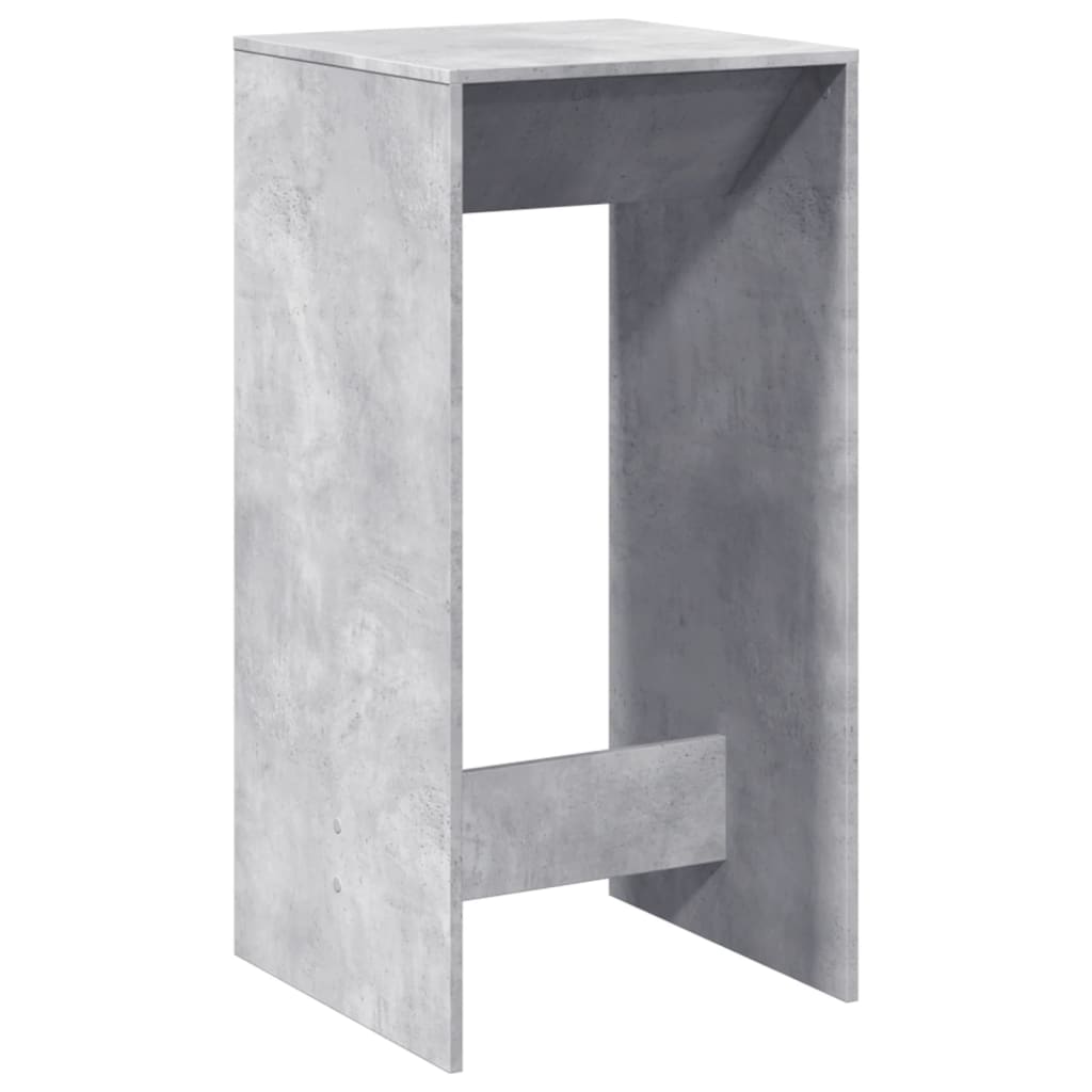 Barski stol boja betona 51 x 50 x 103,5 cm konstruirano drvo