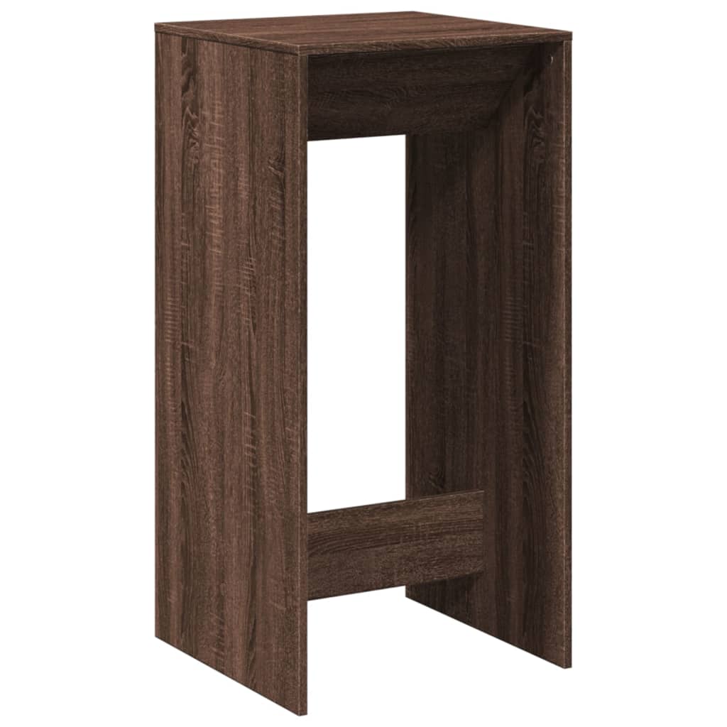 Barski stol smeđa boja hrasta 51x50x103,5 cm konstruirano drvo