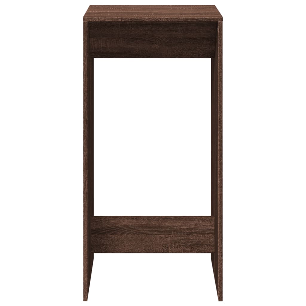Barski stol smeđa boja hrasta 51x50x103,5 cm konstruirano drvo