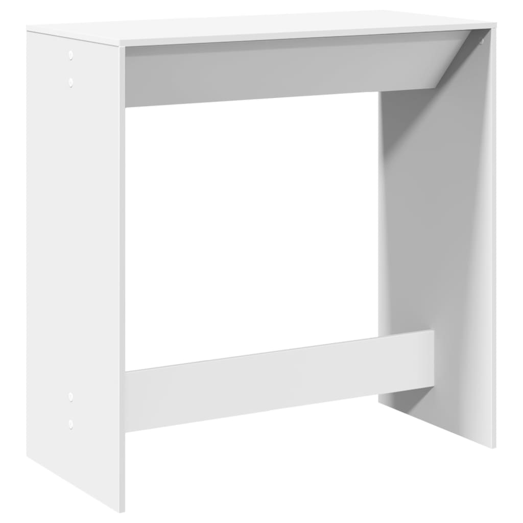 Barski stol bijeli 102 x 50 x 103,5 cm konstruirano drvo