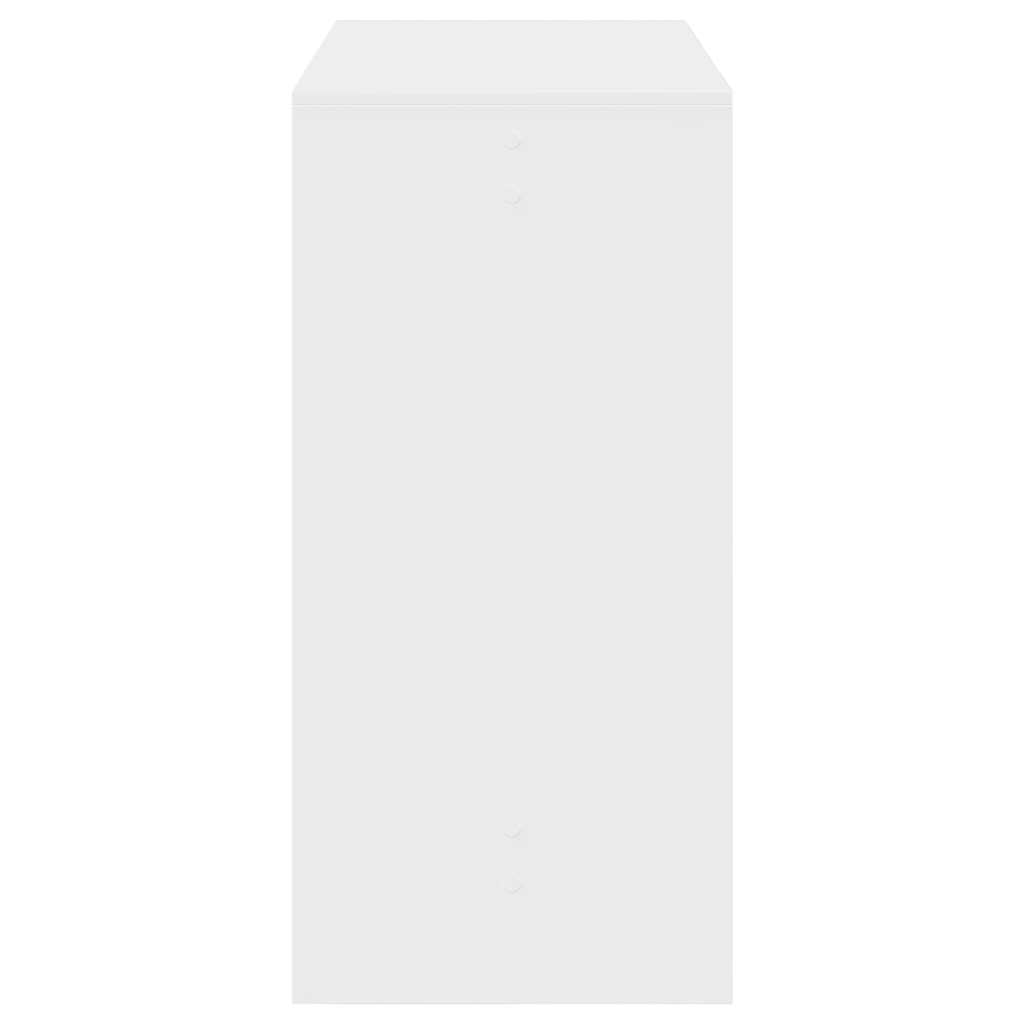 Barski stol bijeli 102 x 50 x 103,5 cm konstruirano drvo