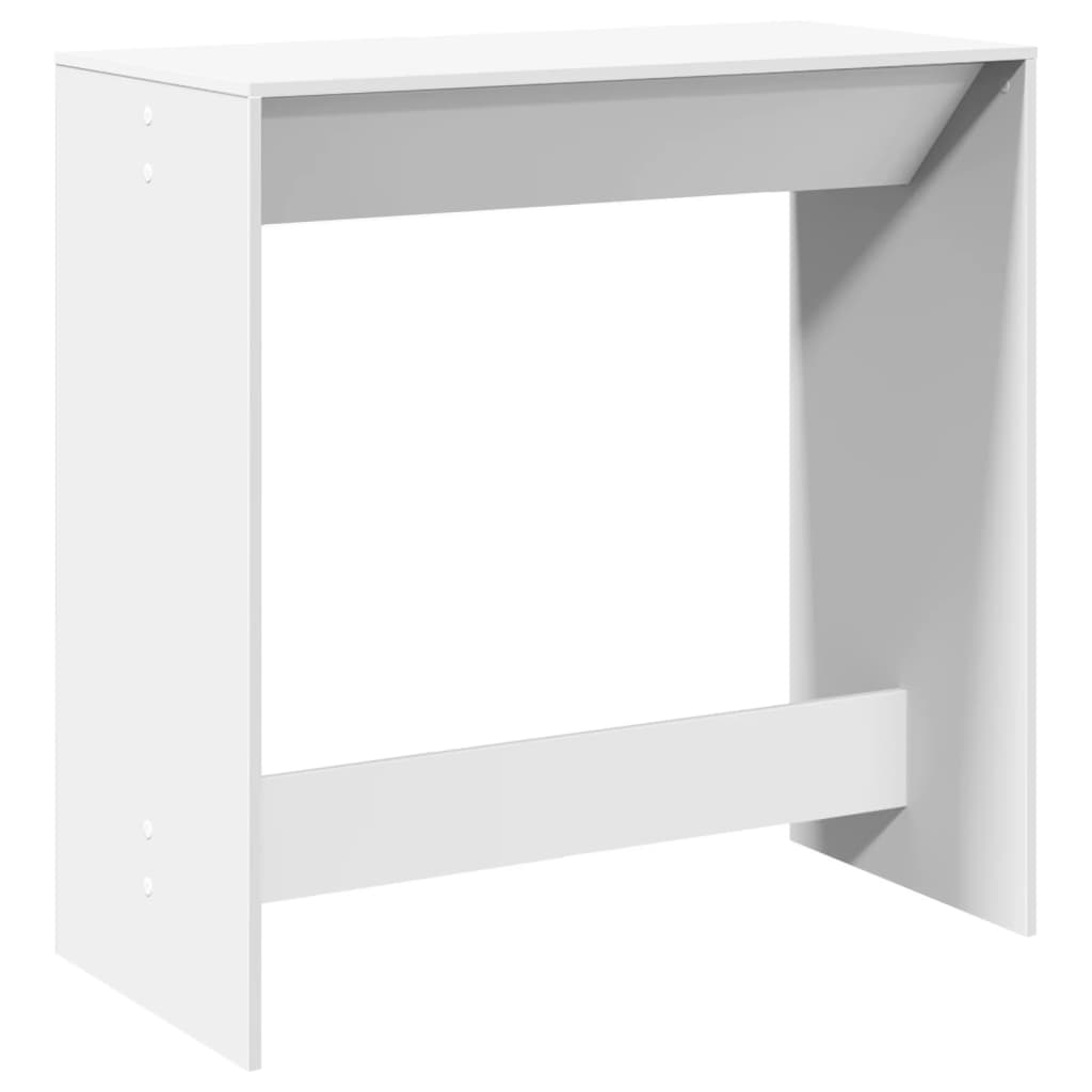 Barski stol bijeli 102 x 50 x 103,5 cm konstruirano drvo