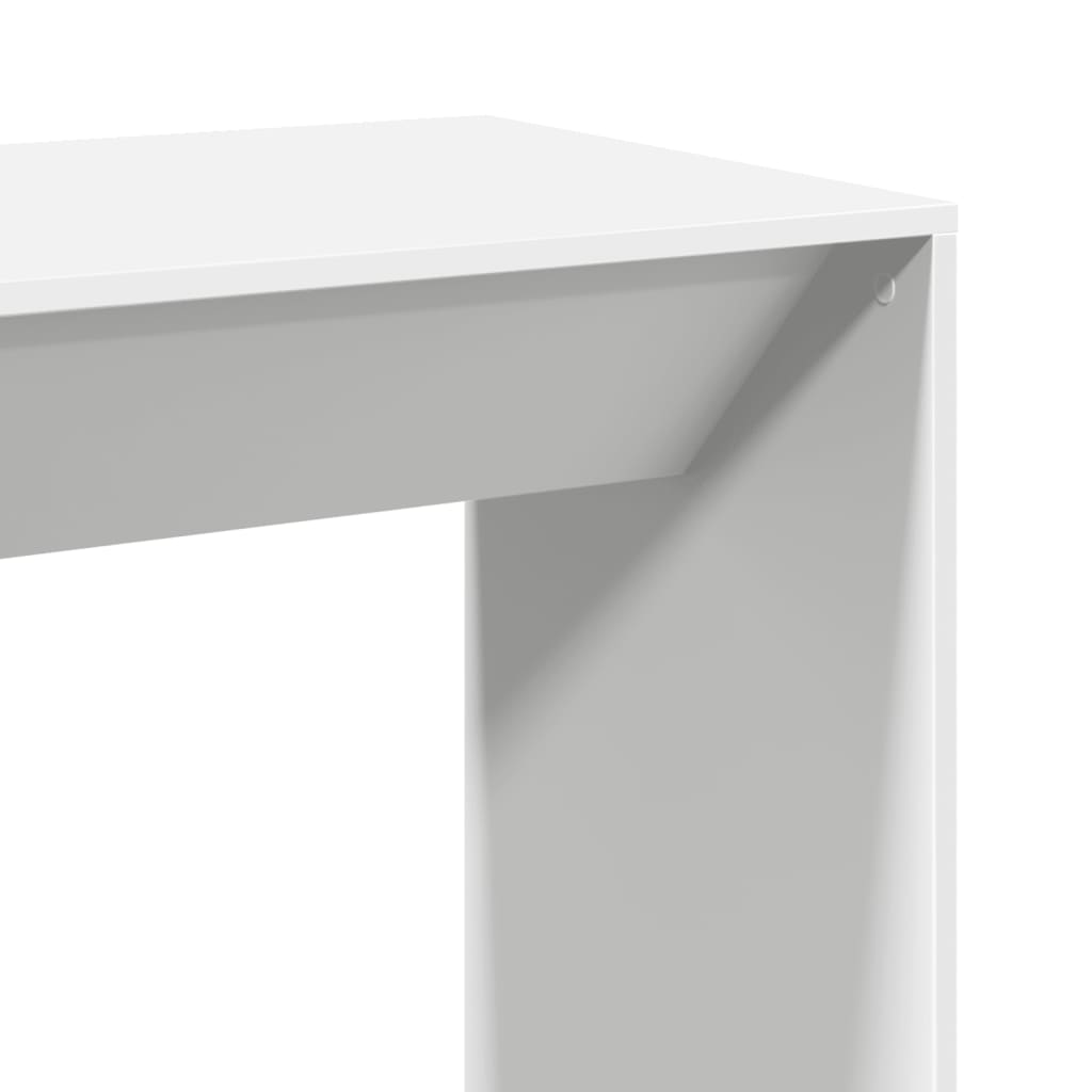 Barski stol bijeli 102 x 50 x 103,5 cm konstruirano drvo