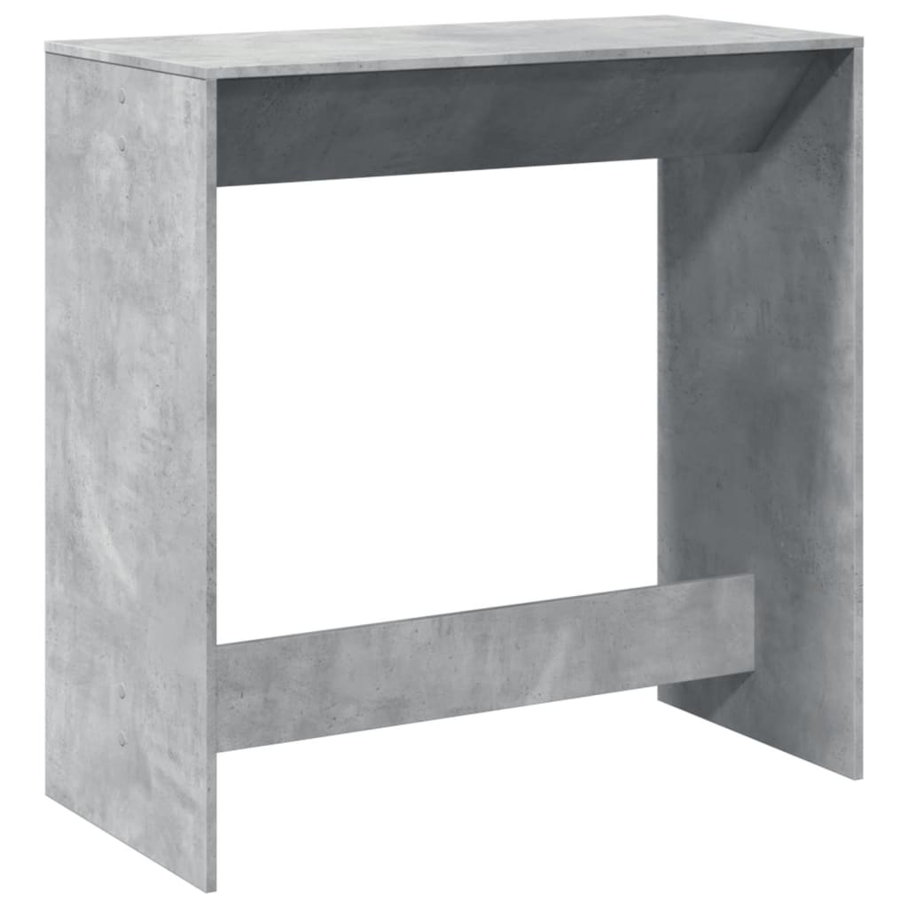Barski stol boja betona 102 x 50 x 103,5 cm konstruirano drvo