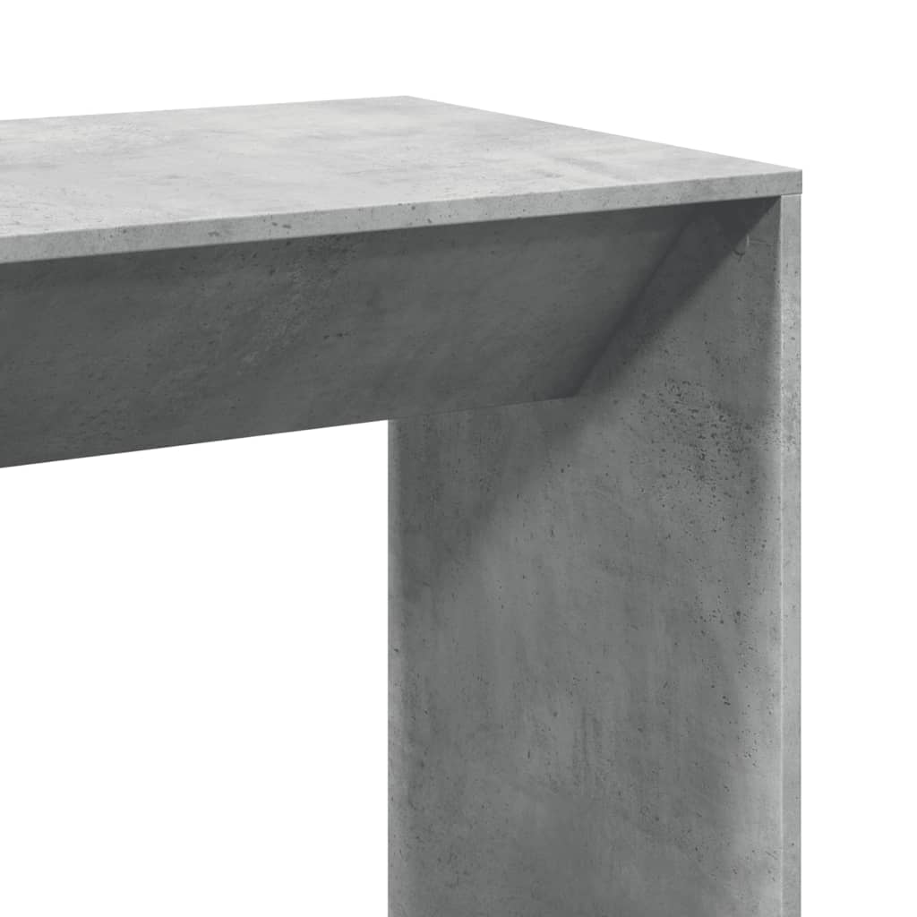 Barski stol boja betona 102 x 50 x 103,5 cm konstruirano drvo