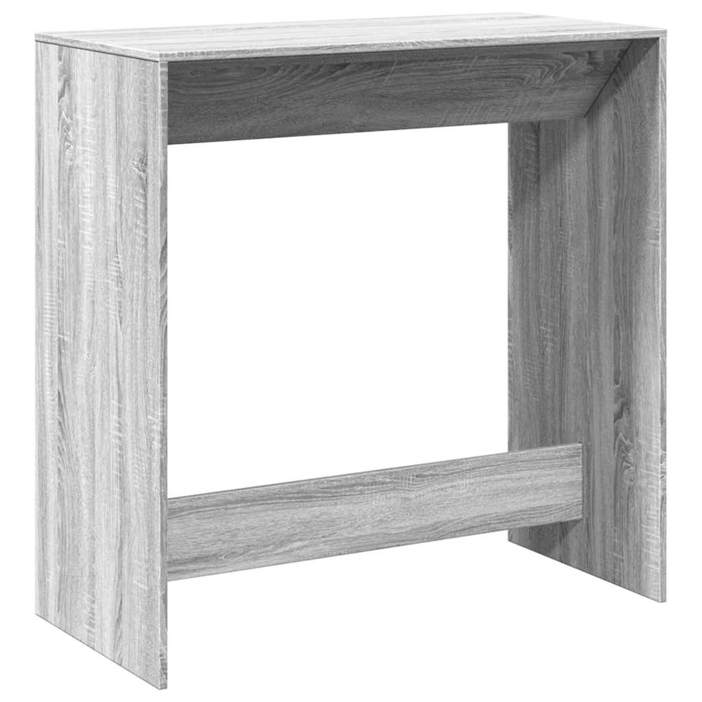 Barski stol sivi 102 x 50 x 103,5 cm od konstruiranog drva